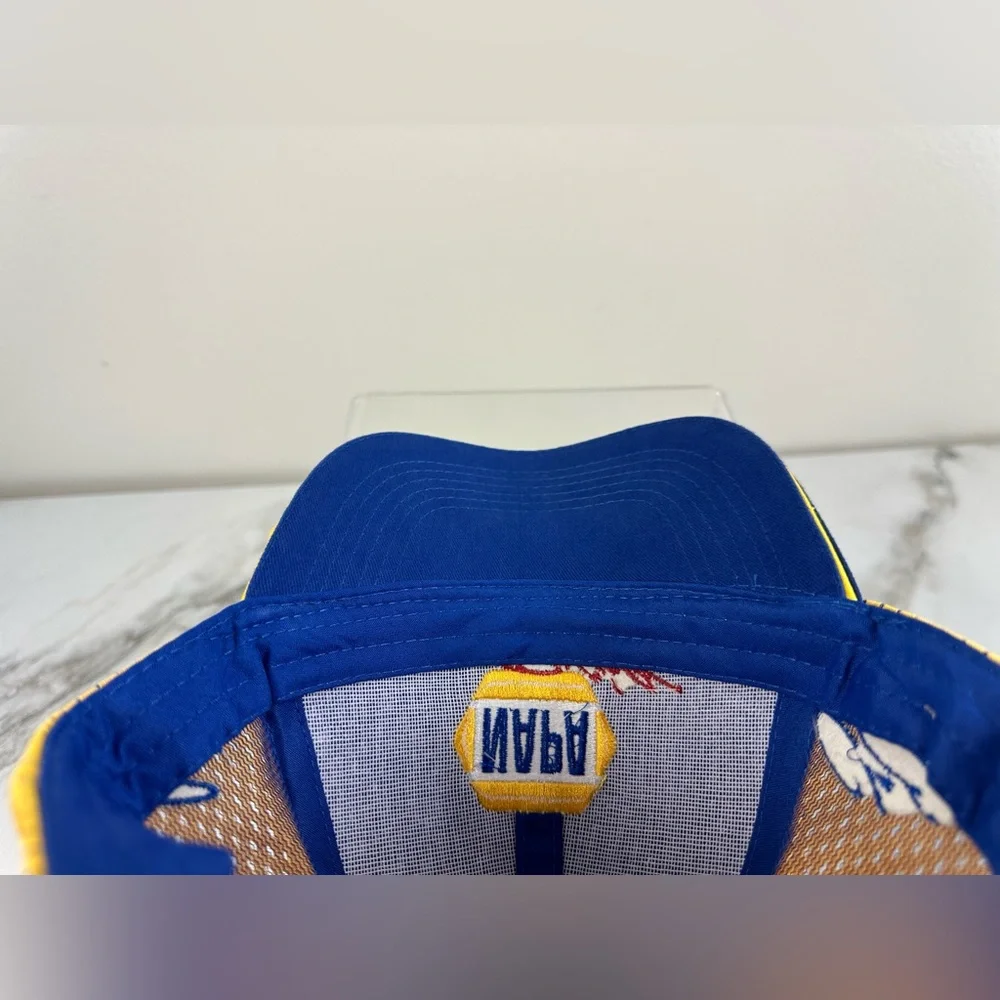 Team NAPA Racing Blue & Gold Hat Cap Adjustable Sports